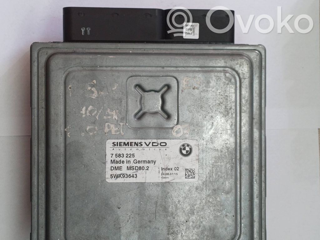 BMW 3 E90 E91 Engine control unit/module 
