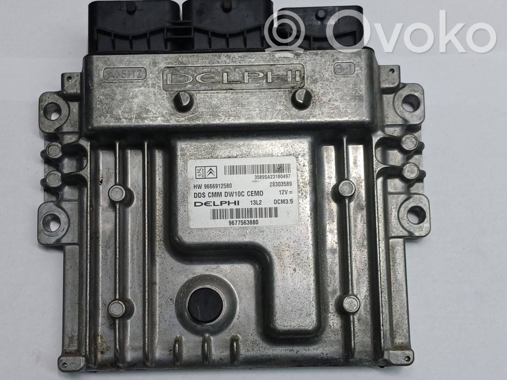 Citroen C4 Grand Picasso Engine control unit/module 
