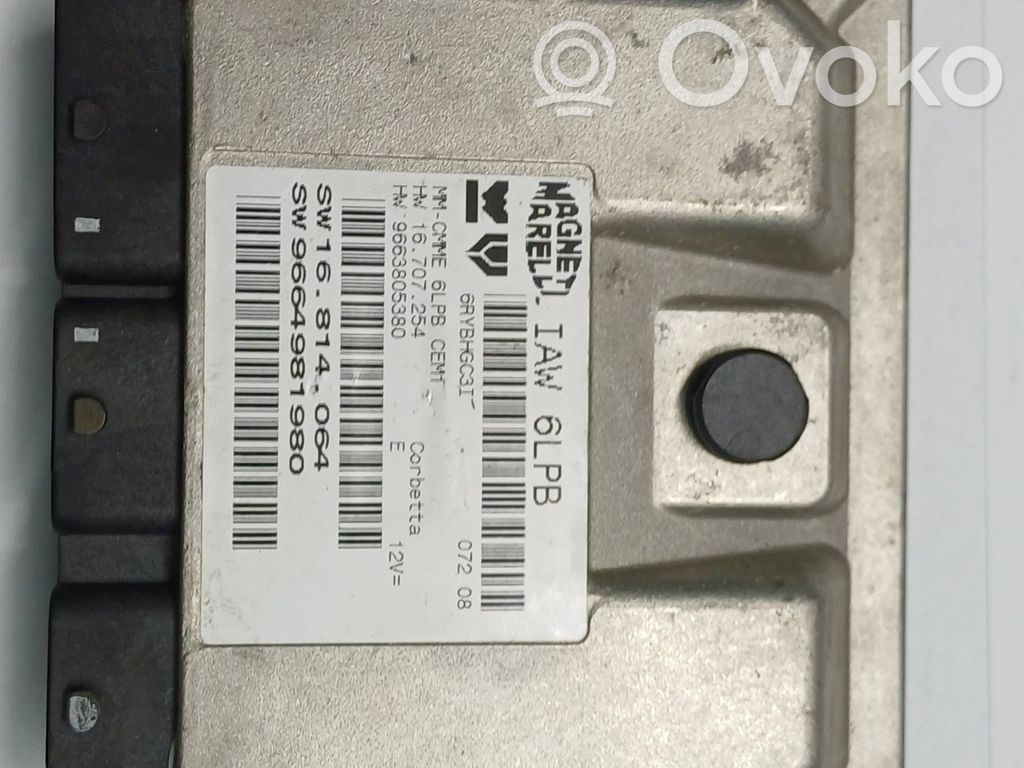 Citroen C4 Grand Picasso Engine control unit/module 