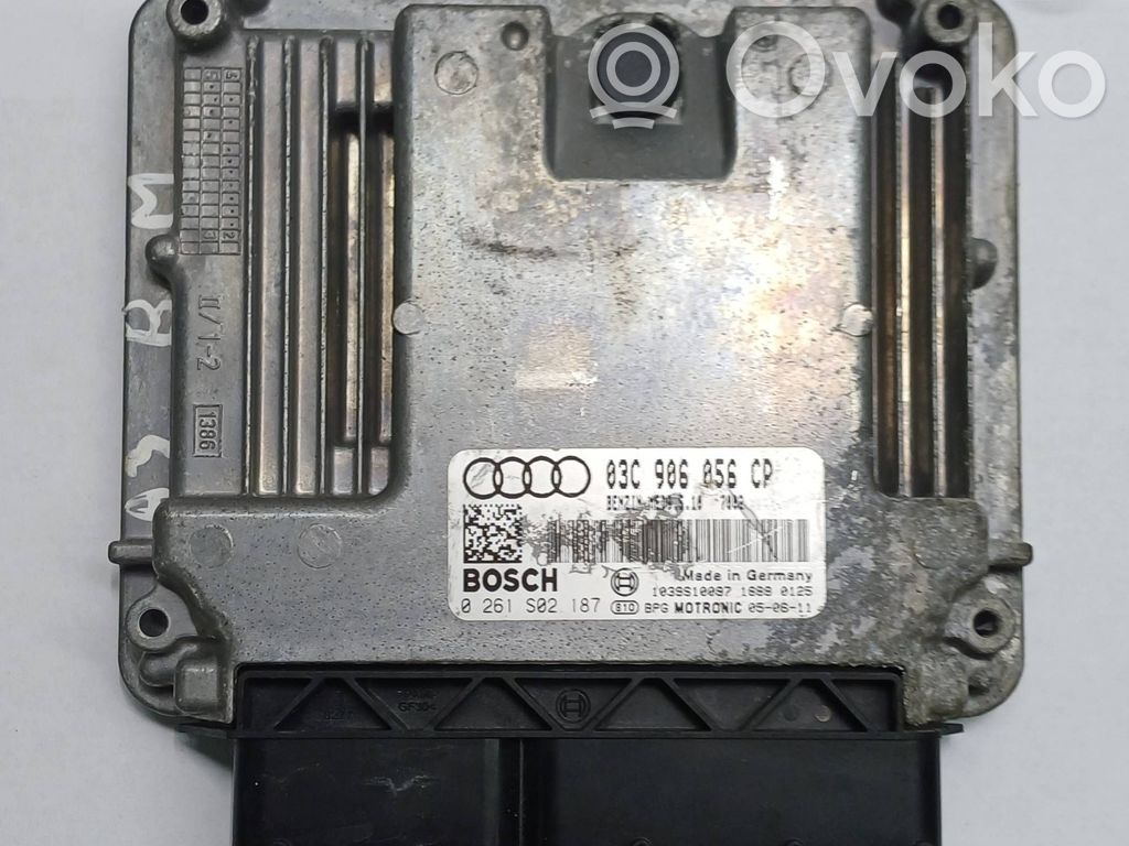 Engine control unit/module   03C906056CP,021S02187,MWD9510
