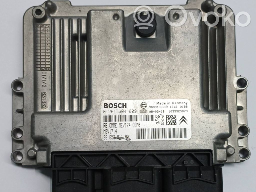 Peugeot 308 Engine control unit/module 