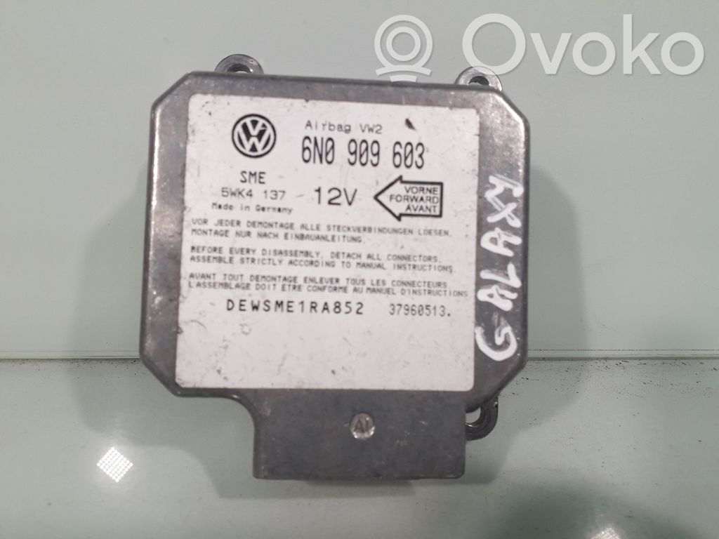 Airbag control unit/module   6N0909603