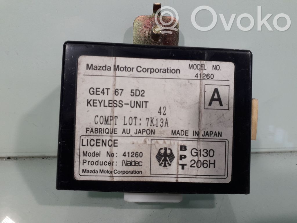 Mazda 626 Other control units/modules 