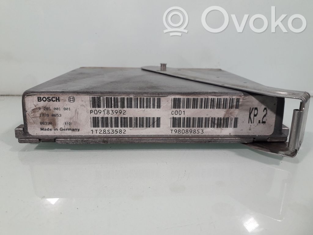 Engine control unit/module   0281001801,17390853