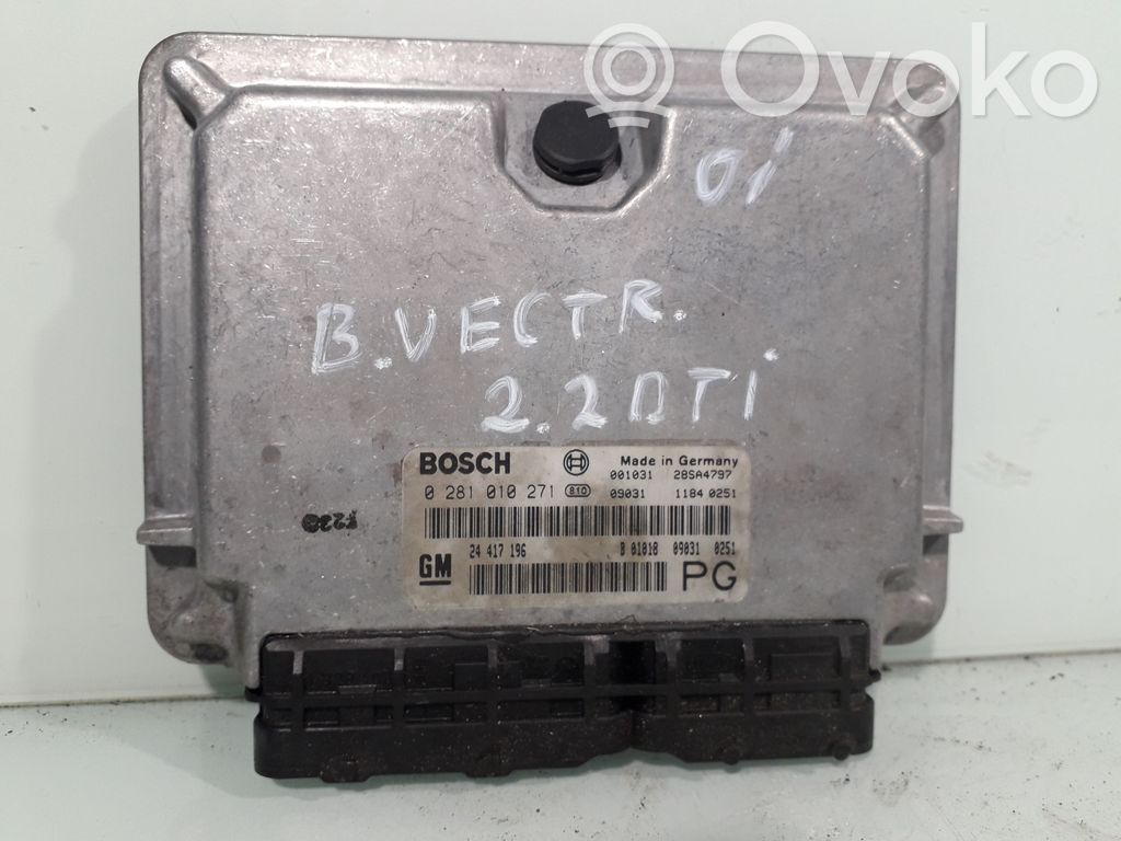 Opel Vectra B Engine control unit/module 