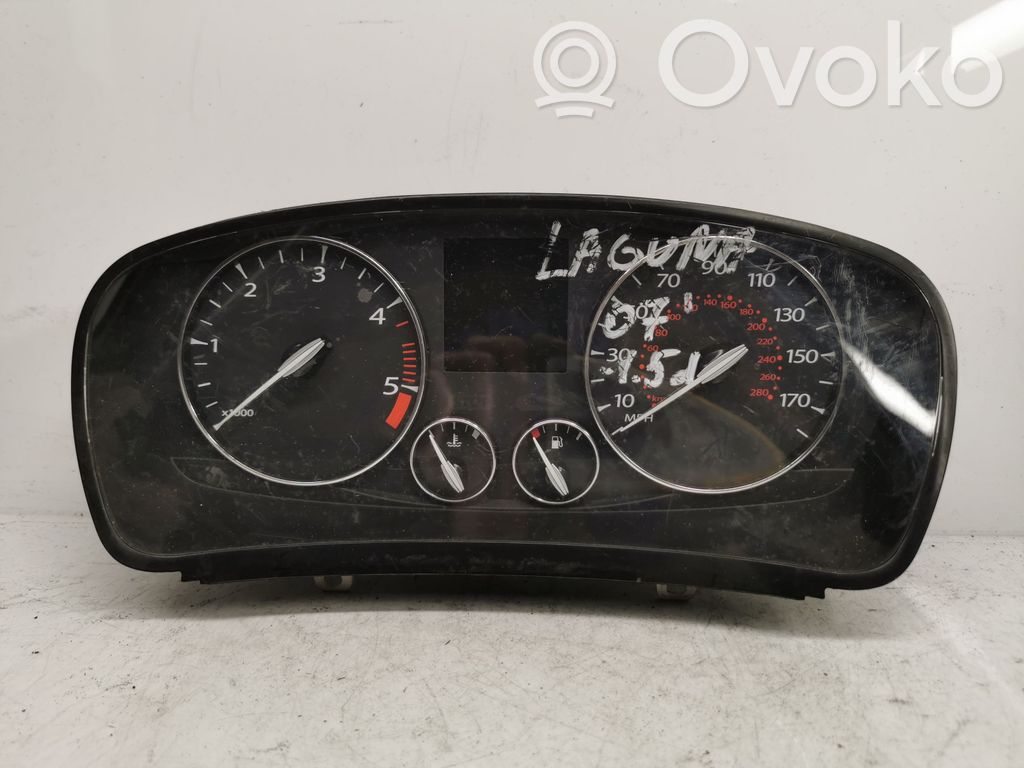 Renault Laguna III Speedometer (instrument cluster) 