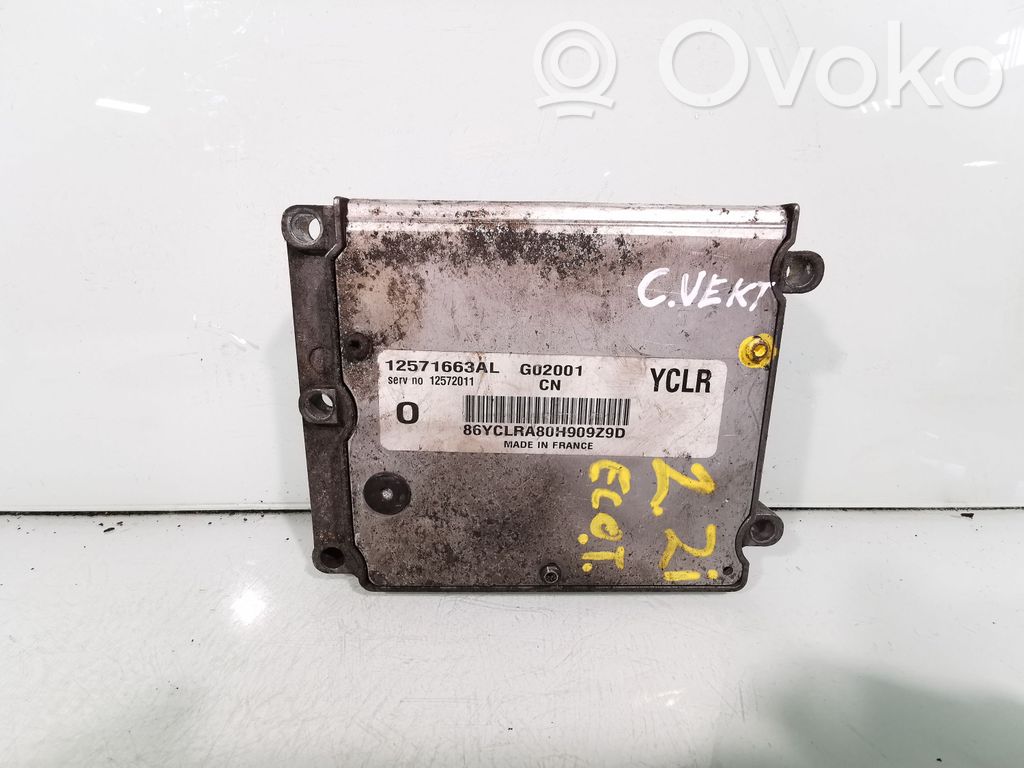 Opel Vectra C Engine control unit/module 
