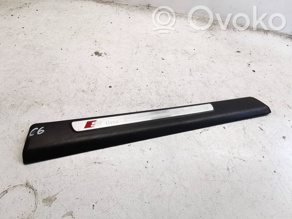 Audi A6 S6 C6 4F Rear door trim (molding) 