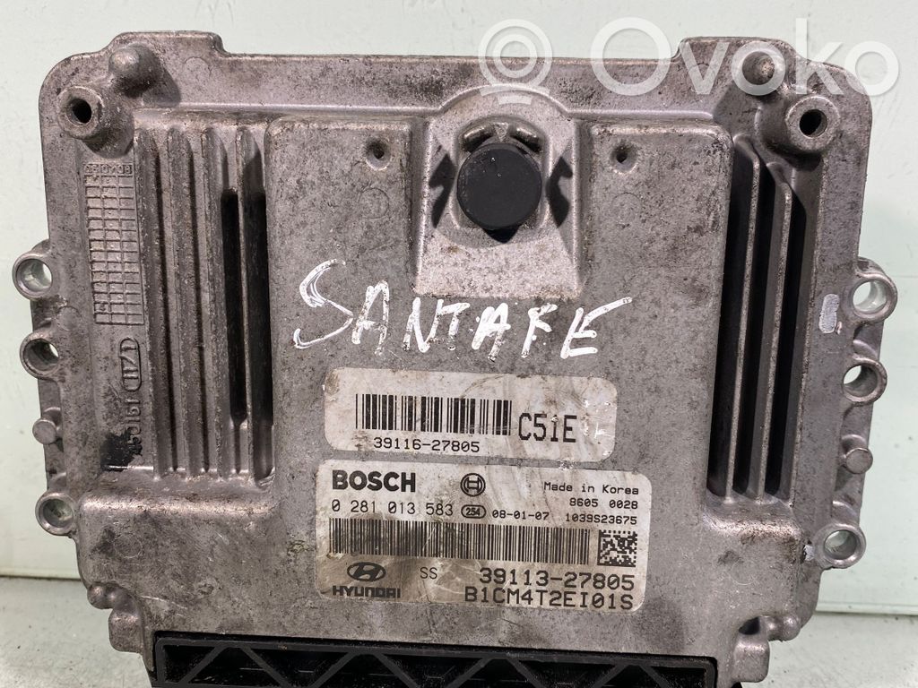 Hyundai Santa Fe Engine control unit/module 
