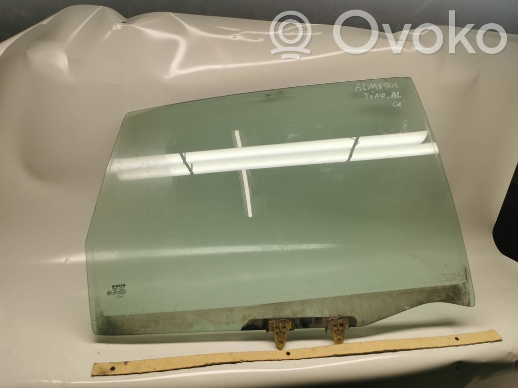 Nissan Almera Tino Rear door window glass 