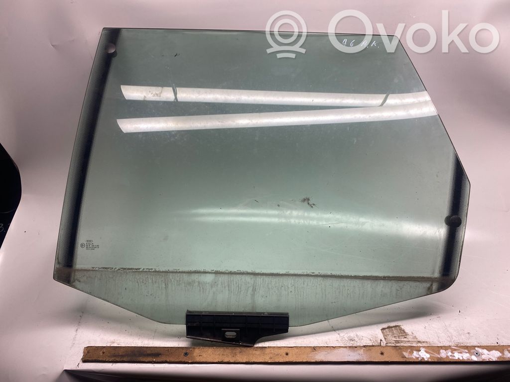 Audi A6 S6 C4 4A Rear door window glass 