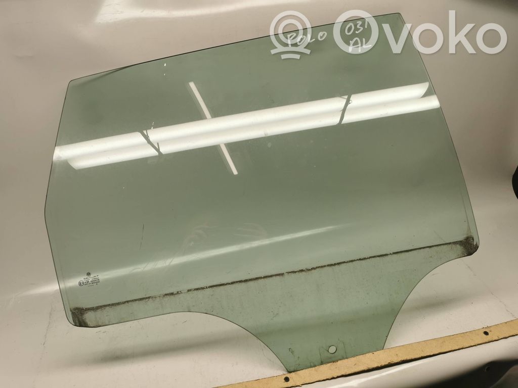 Volkswagen Polo Rear door window glass 