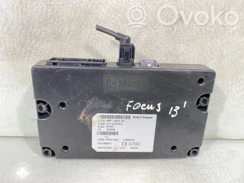 Ford Focus Bluetooth control unit module 