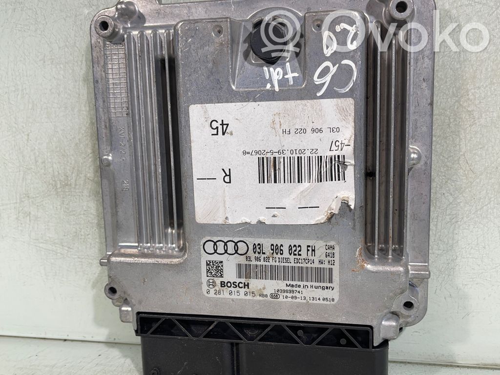 Audi A6 S6 C6 4F Engine control unit/module 