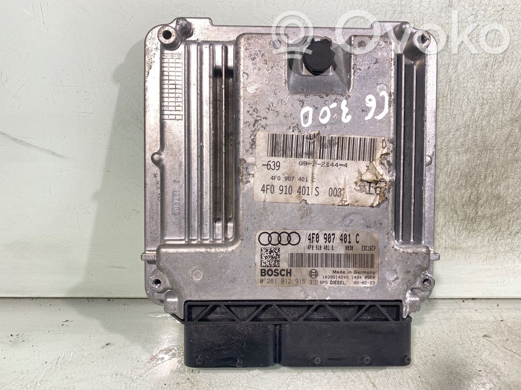 Audi A6 S6 C6 4F Engine control unit/module 