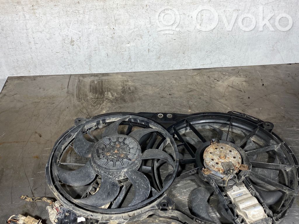 Audi A6 S6 C6 4F Elektryczny wentylator chłodnicy 