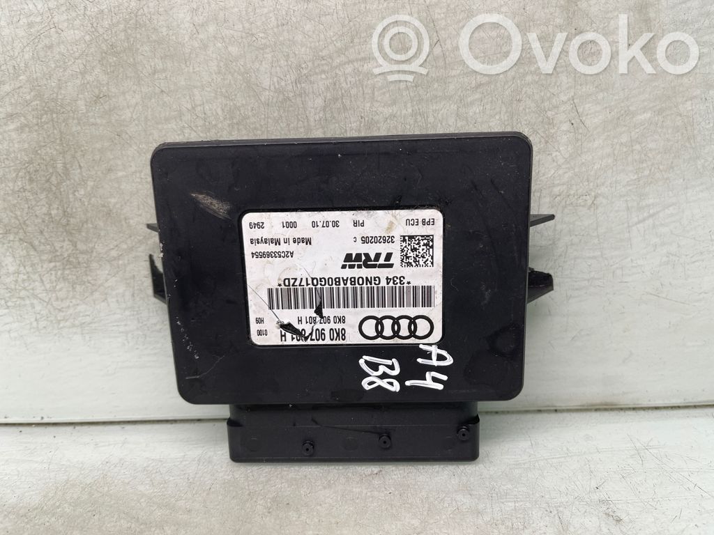 Audi A4 S4 B8 8K Hand brake control module 