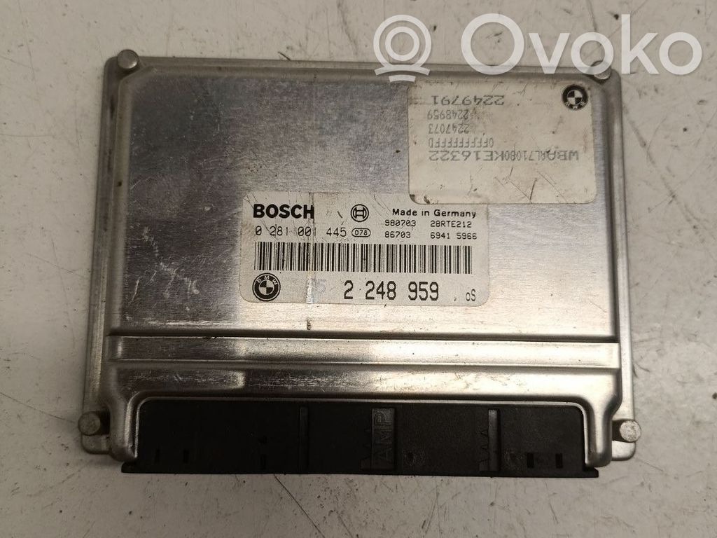 BMW 3 E46 Engine control unit/module 