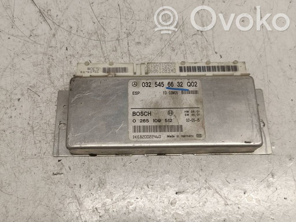 Mercedes-Benz E W211 ESP (stability system) control unit 