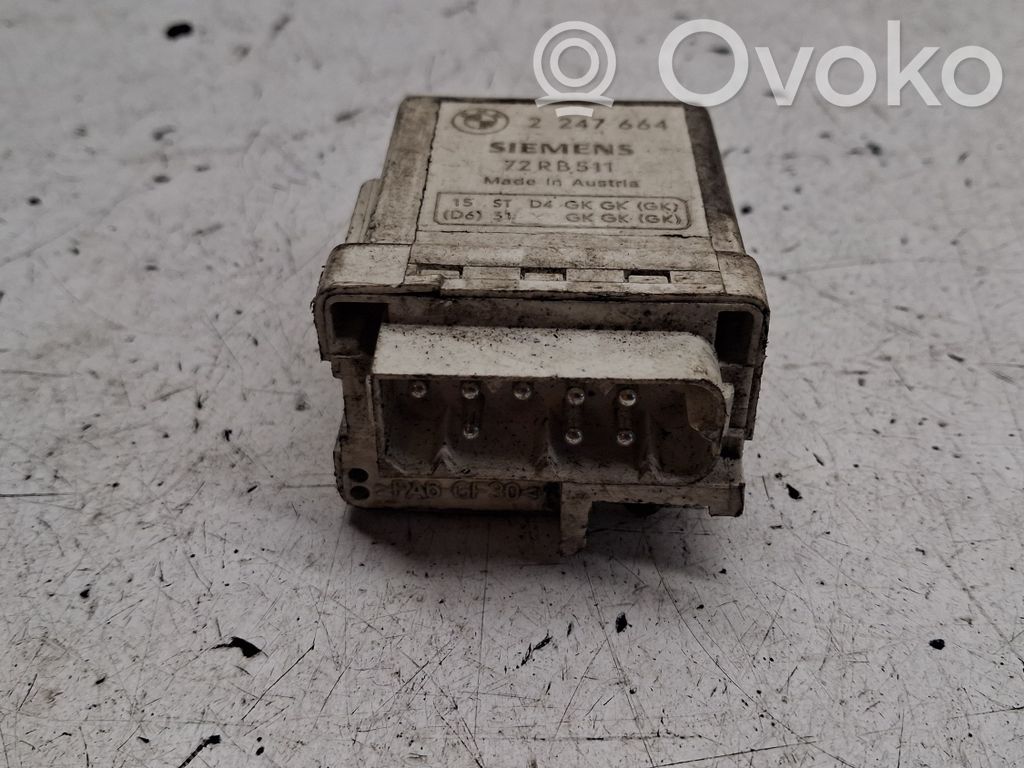 BMW 3 E46 Glow plug pre-heat relay 