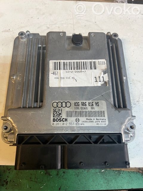 Unidad de control/módulo ECU del motor