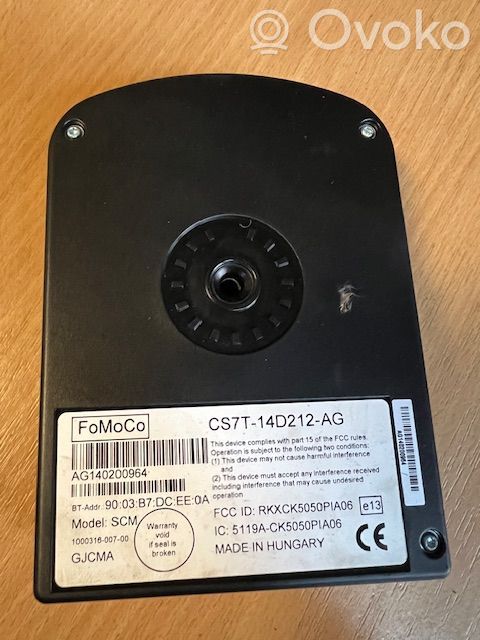 Unidad de control/módulo de bluetooth   CS7T14D212AG