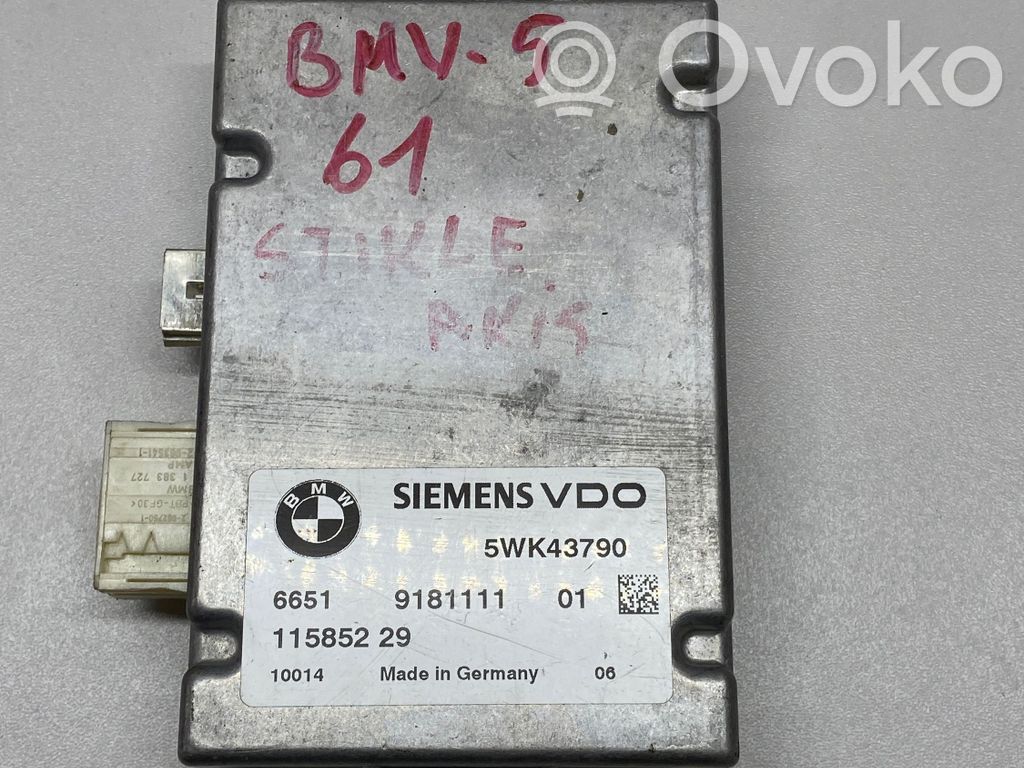 BMW 5 E60 E61 Camera control unit module 