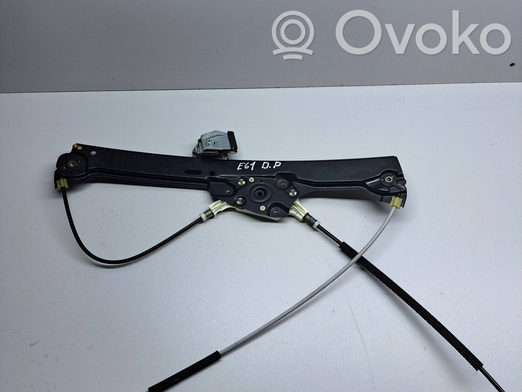 BMW 5 E60 E61 Front door window regulator with motor 
