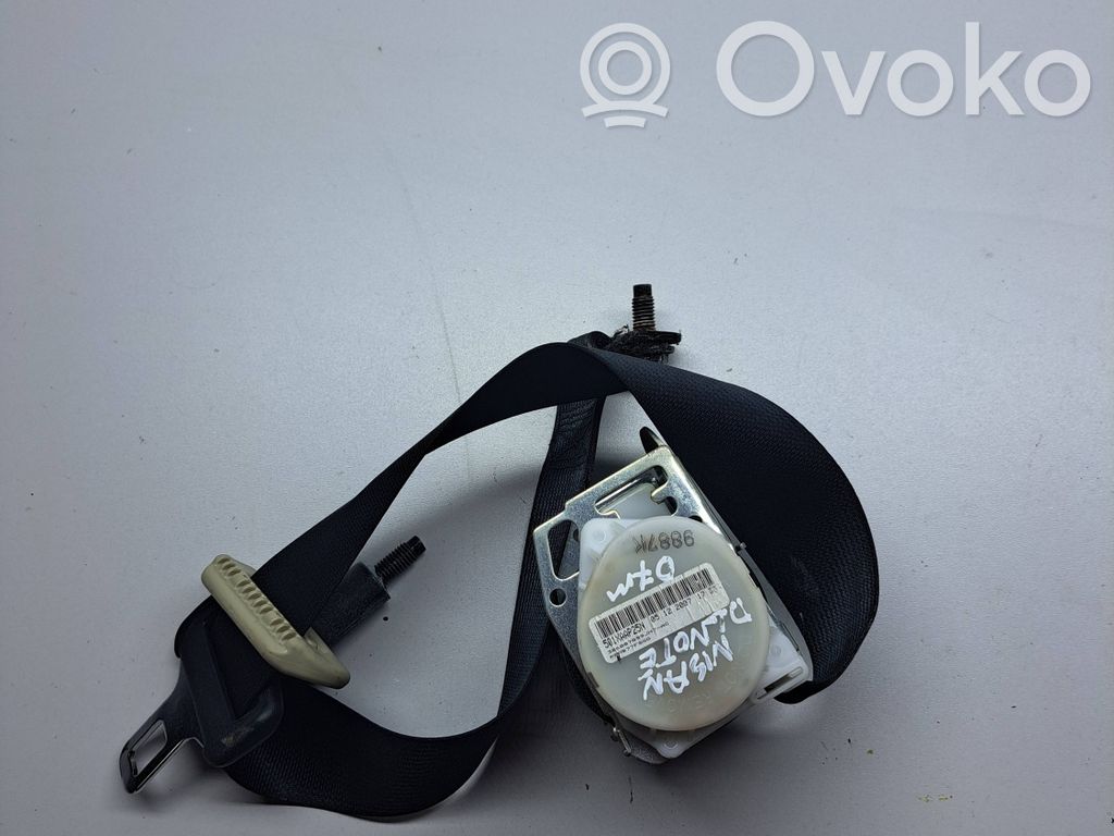 Nissan Note (E11) Pas bezpieczeństwa fotela tylnego 