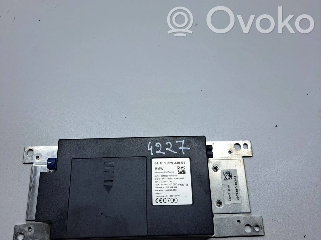 BMW 5 F10 F11 Moduł / Sterownik Bluetooth 