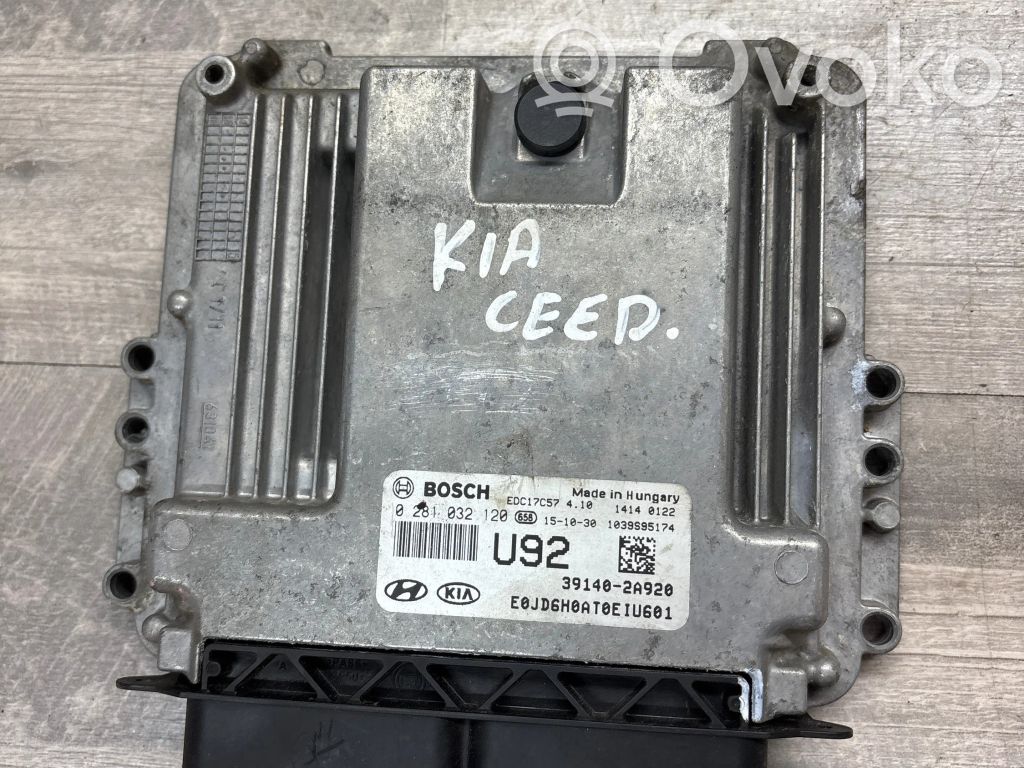 KIA Ceed Variklio valdymo blokas 