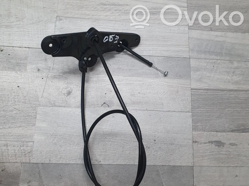 Engine bonnet/hood lock release cable   5123