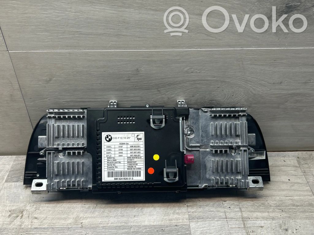 BMW 5 F10 F11 Ecran/afișaj/ecran mic 