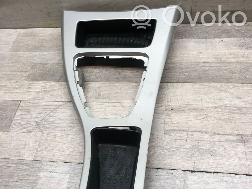 BMW 3 E90 E91 Perilla/embellecedor de cuero de la palanca de cambios 