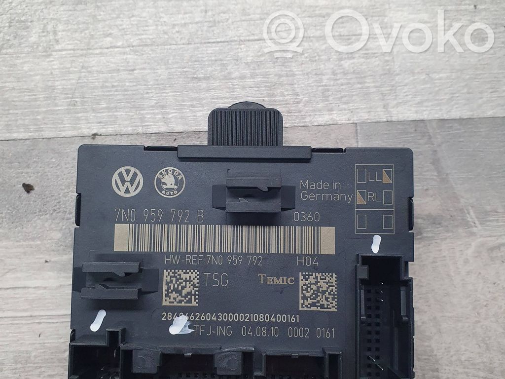 Volkswagen Sharan Door control unit/module 