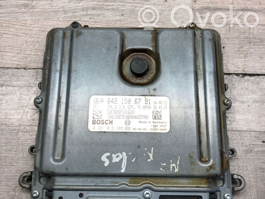 Mercedes-Benz R W251 Sterownik / Moduł ECU 