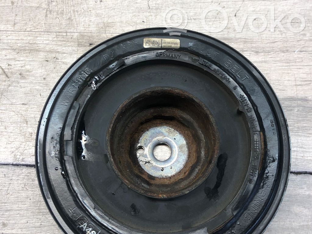 Audi A6 C7 Crankshaft pulley 