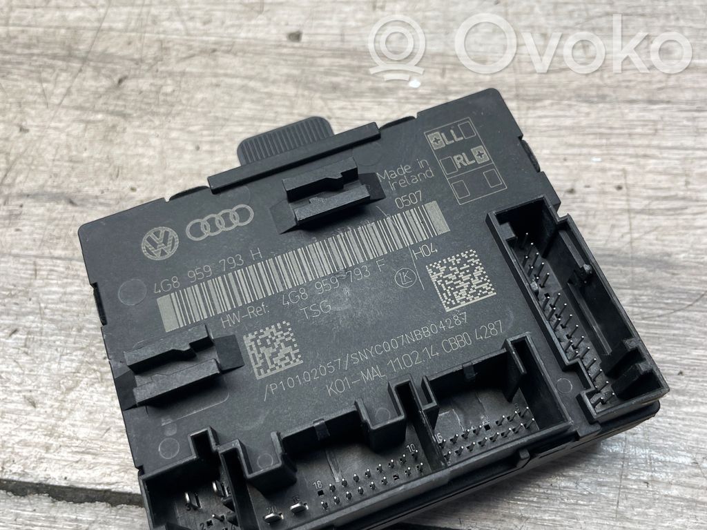 Audi A6 S6 C7 4G Door control unit/module 