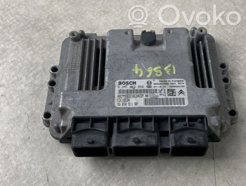 Citroen Jumpy Engine control unit/module 
