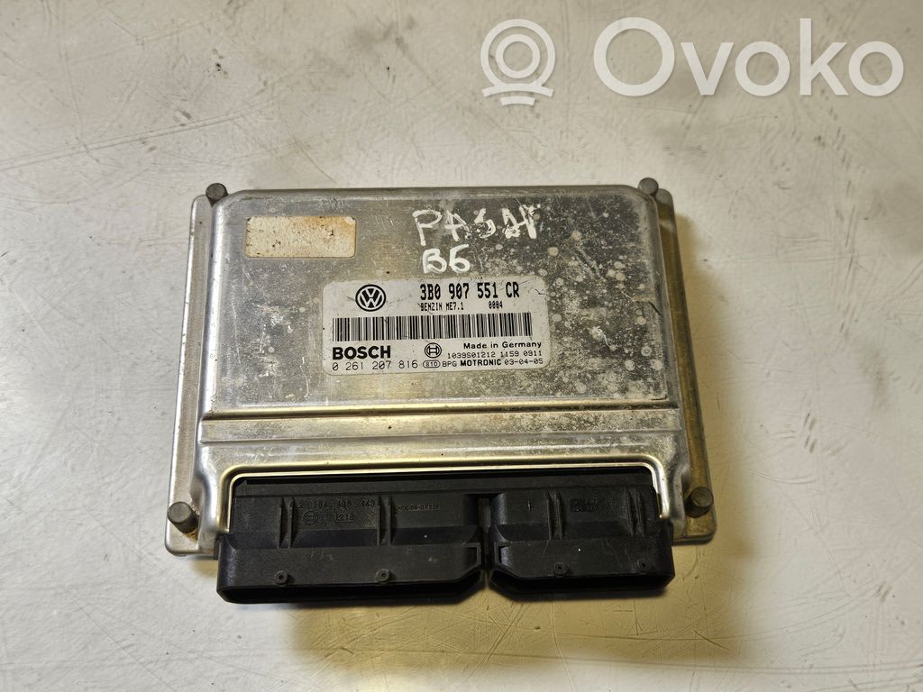 Volkswagen PASSAT B5.5 Engine control unit/module 