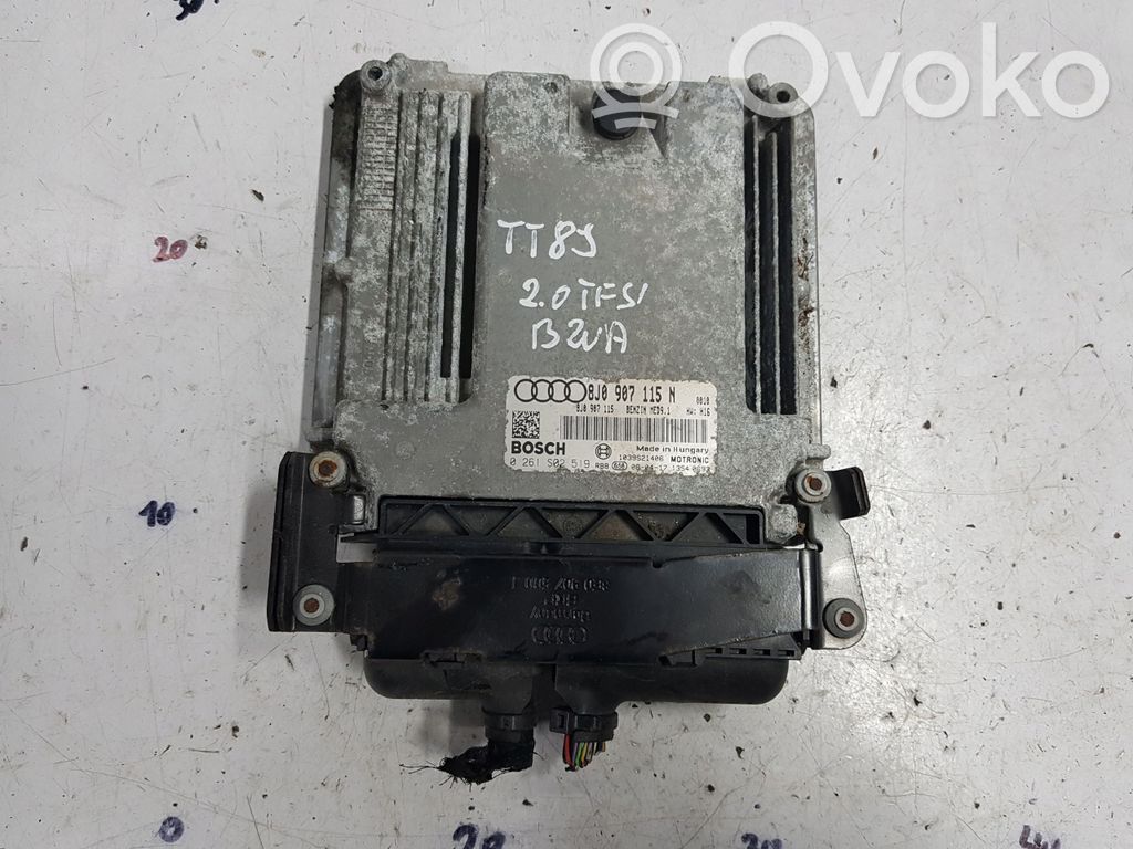 Engine control unit/module   8J0907115N