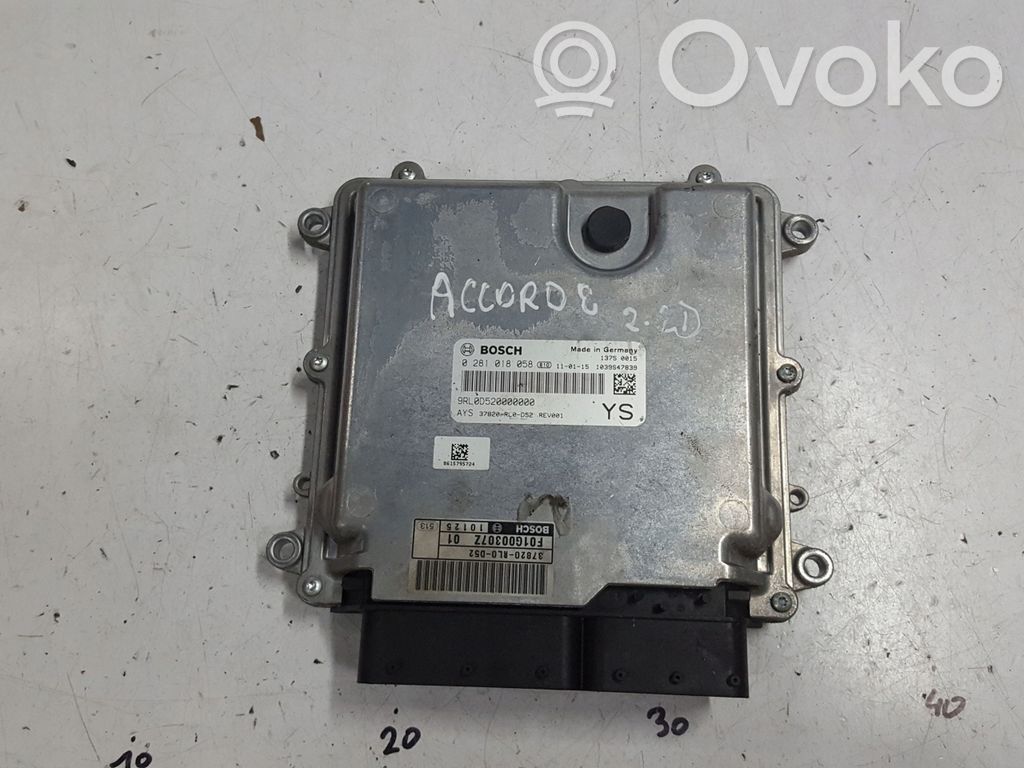 Honda Accord Sterownik / Moduł ECU 