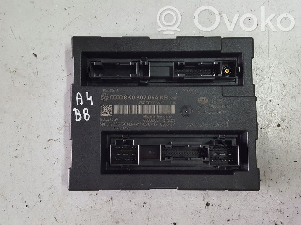 Audi A4 S4 B8 8K Moduł / Sterownik komfortu 