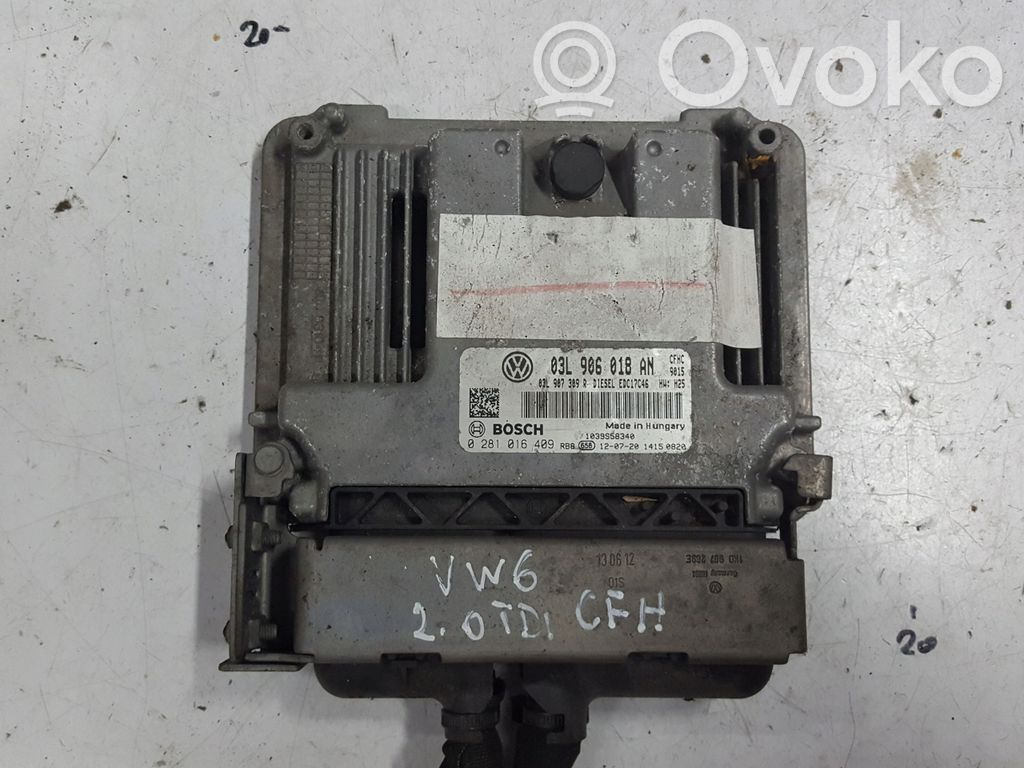 Volkswagen Golf Plus Engine control unit/module 