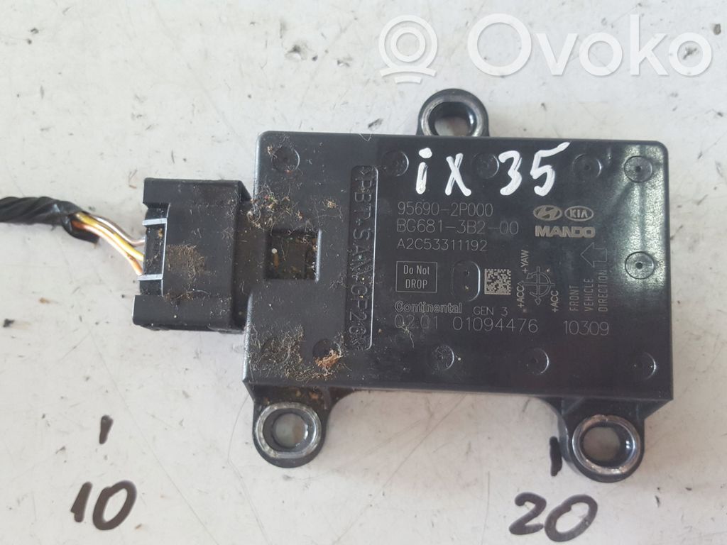 Hyundai ix35 Sensor ESP de aceleración de frecuencia del intermitente 