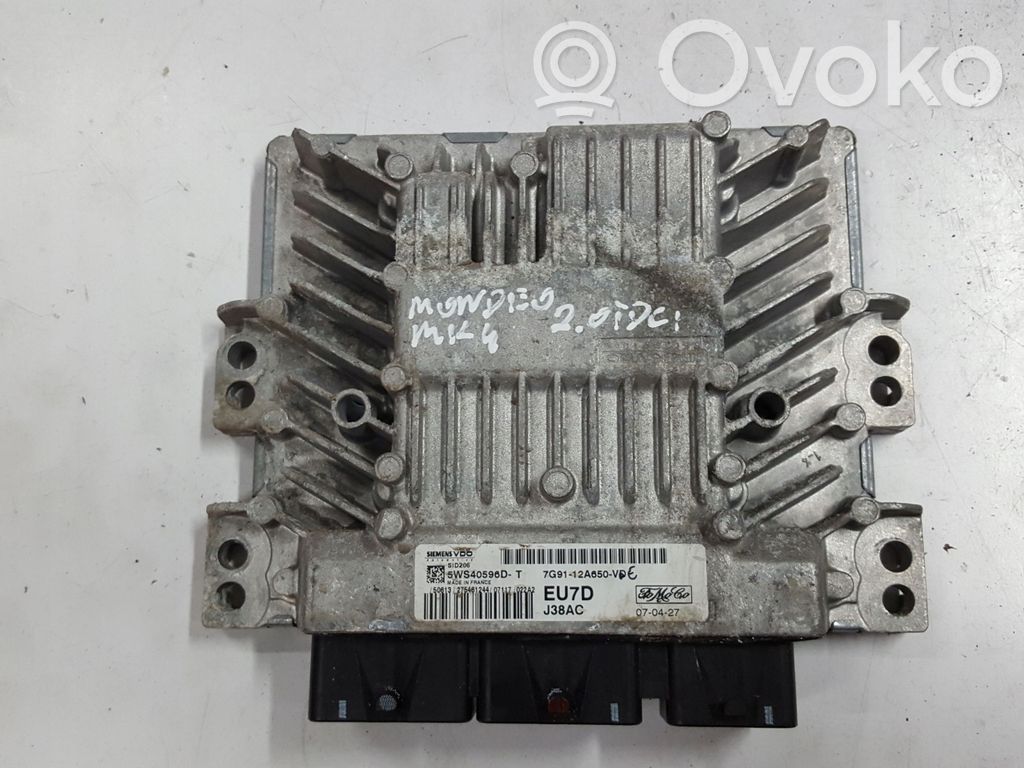 Engine control unit/module   12A650,7G9112A650VD
