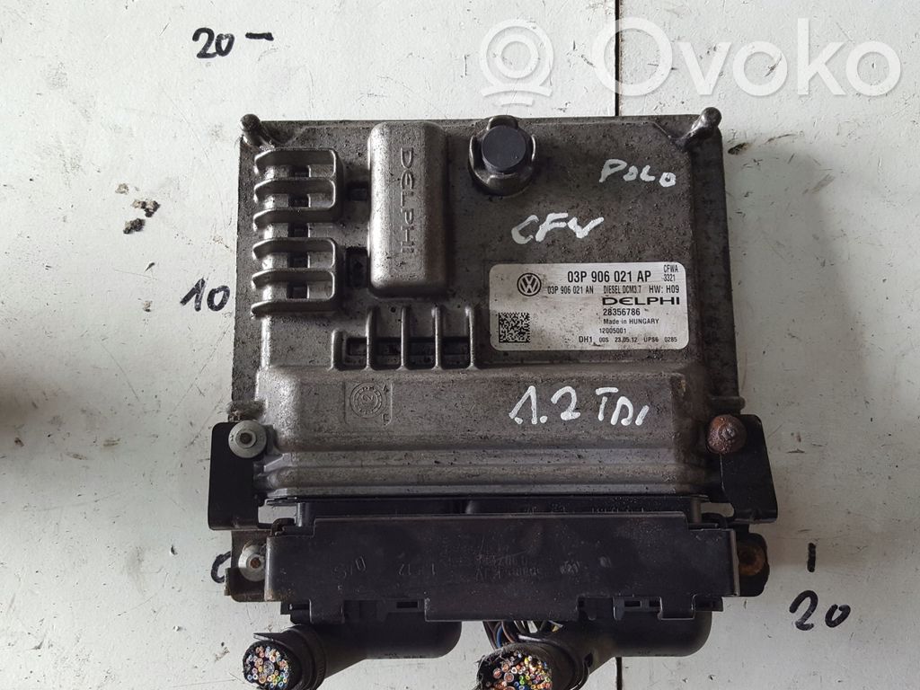 Engine control unit/module   03P906021AP