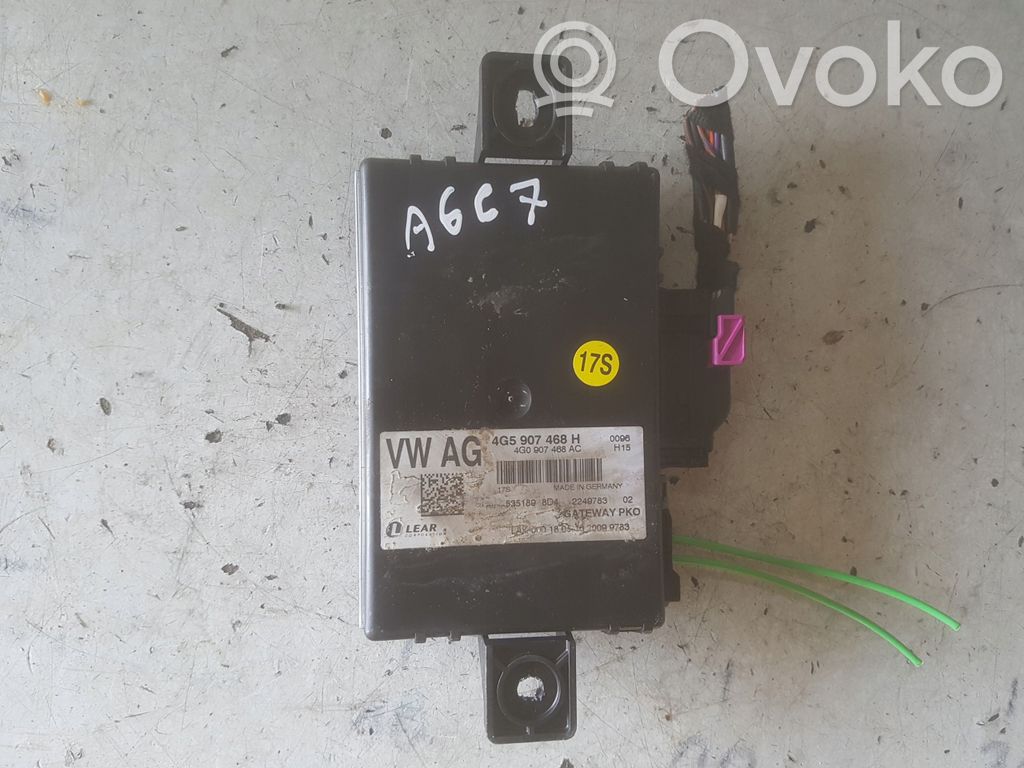 Audi A6 S6 C7 4G Módulo de control Gateway 