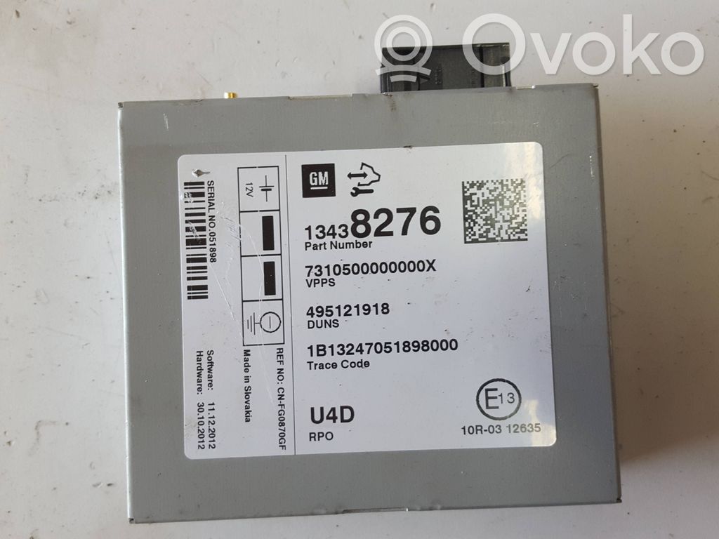 Other control units/modules   13438276