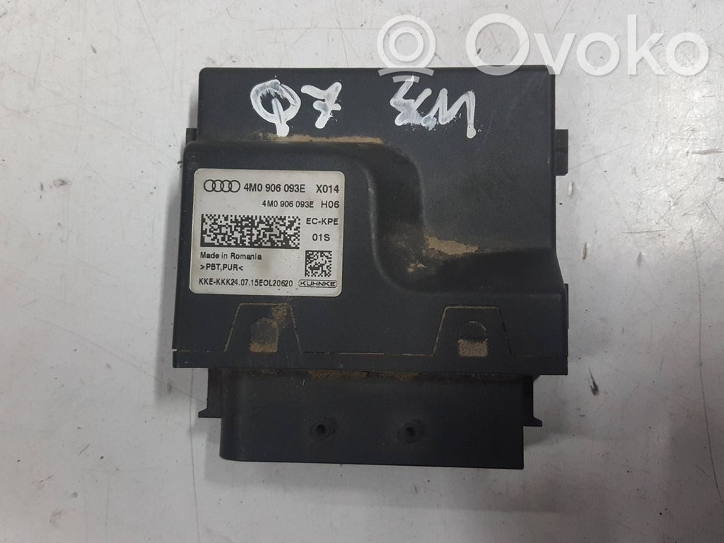 Fuel injection pump control unit/module   4M0906093E